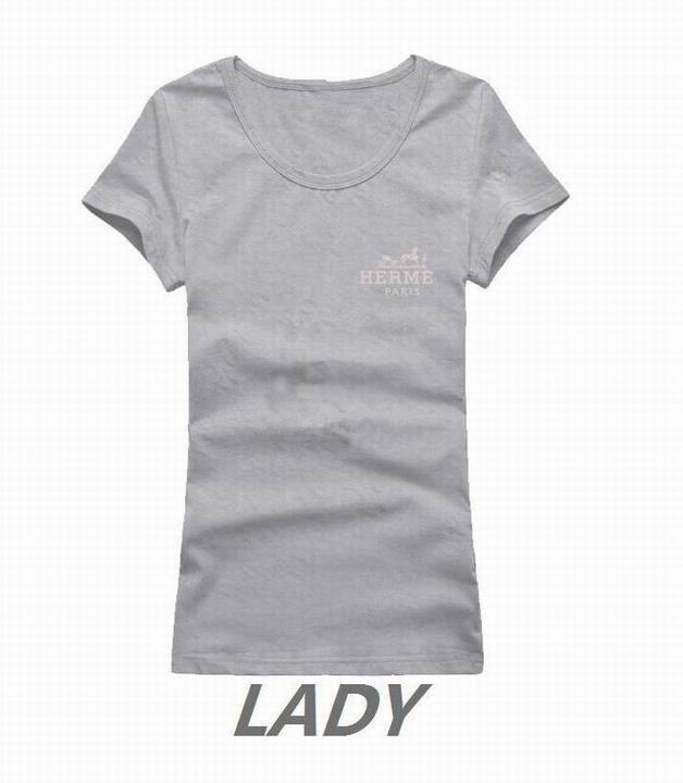 Hermes short round collar T woman S-XL-017